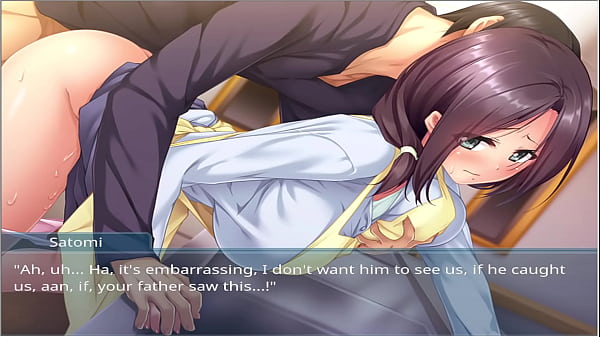 OPPAICAFE My step mother my step sister and Me_ep 4 Having fun_in the_bathroom