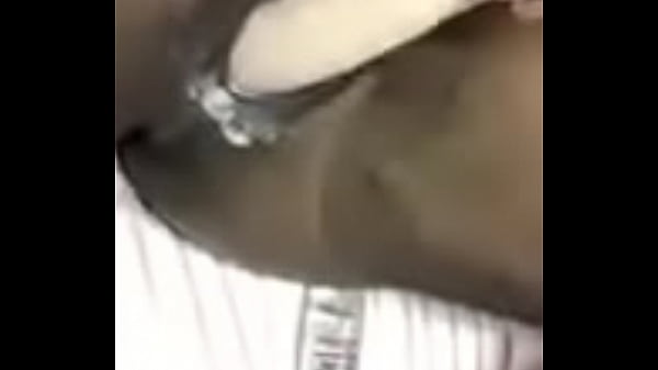 Black girl playing with herself 