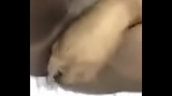 Black girl playing with herself 