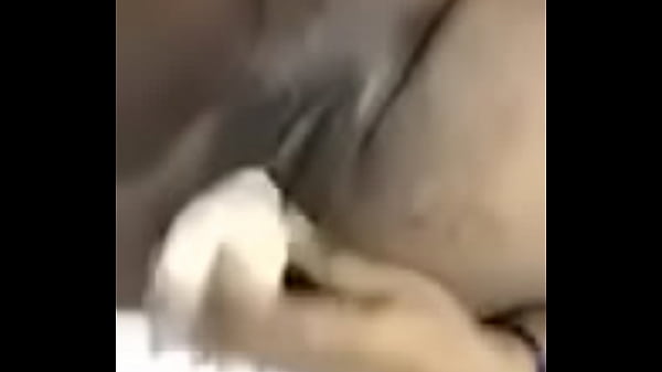 Black girl playing with herself 