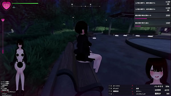 最近snsで話題の３ｍ女子が公園のベンチで聖水噴射！