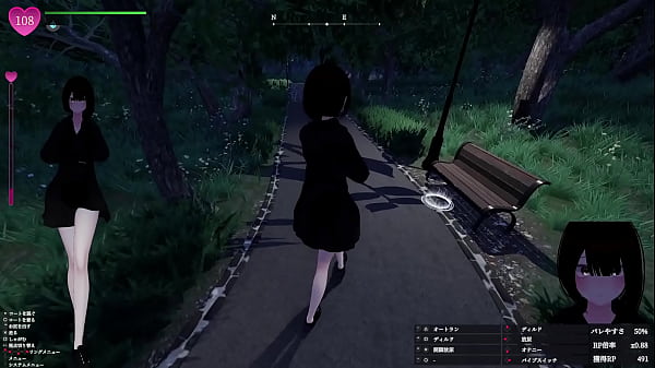 最近snsで話題の３ｍ女子が公園のベンチで聖水噴射！