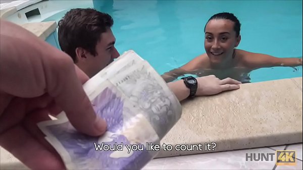Hunt4k sex adventures in private swimming pool 