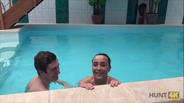 Play MP4 - HUNT4K&period; Sex adventures in private swimming pool