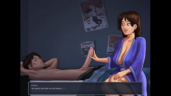 Parte 6 Debbie Juego Summertimesaga Debbie Me Masturba En La Sala Y Hace Un Oral En La Habitacion Con Dialogos En Espa&ntilde;ol thumbnail