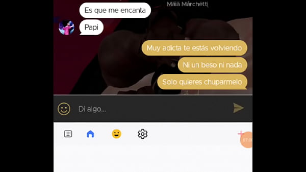 Se puso adictiva a mipollo