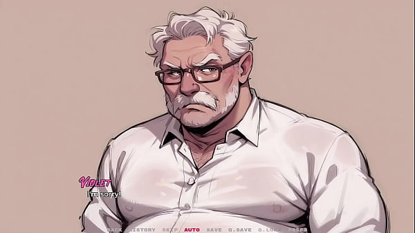 My new girlfriend #01 violet loves to show her big ass & camel toe taboo hentai game 