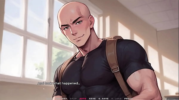 My new girlfriend #01 violet loves to show her big ass & camel toe taboo hentai game 