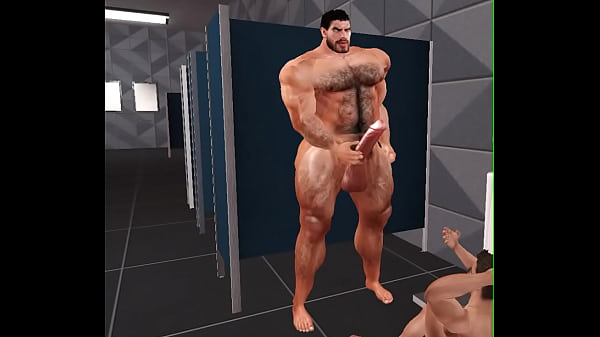 Play MP4 - finally got to suck off the finest muscle bear hunk at the gym
