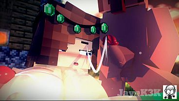 Nonton Minecraft - Jenny The Village Slut Let The Villager Fuck Her And Cum Inside Her 3d thumbnail
