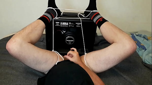 Play MP4 - Self bondage&colon; Feet and Legs tied making myself cum