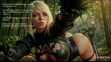 Nonton I Cornered This Sexy Combat Android A2, Hacked Her System And Ruthlessly Wrecked Her Silicone Pussy With My Powerful Thrusts [ai] thumbnail