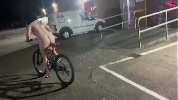 Street Girl Steals A Bike But Has To Ride It Back Naked! thumbnail