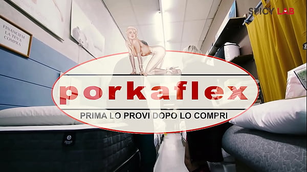 Porkaflex, The Test Is To Fuck In The Store To See If The Bed Works, With Hot Blondes Belinda Rubio, Mary Rider And Italian Stallion Capitano Eric thumbnail