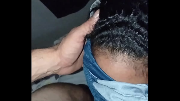 Blowjob boquete oral vendada ebony