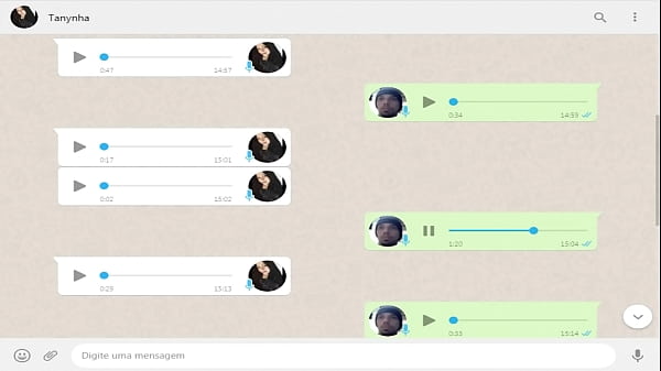 Caiu No Whatsapp Conversa De Peituda Safada Enviando Videos Para O Amante thumbnail