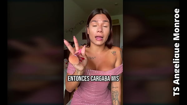 TS Angelique Monroe - Doing my makeup