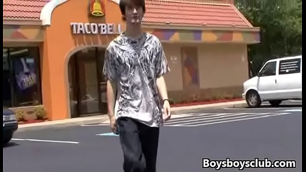 Blacks On Boys -Truly Interracial Hardcore Gay Fuck Video 11