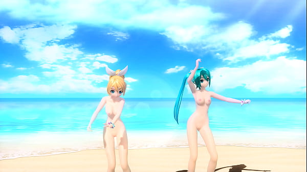 Hatsune_Miku RinSummer_Idol Project diva Nude Mod Full_Nude
