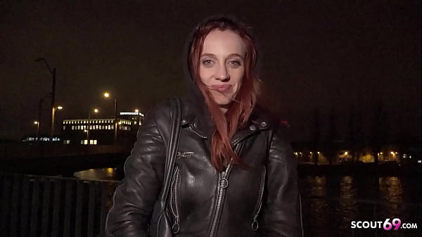 GERMAN SCOUT Skinny Freckled Redhead french Wife_Luna Thurman Pickup for_Casting_Fuck