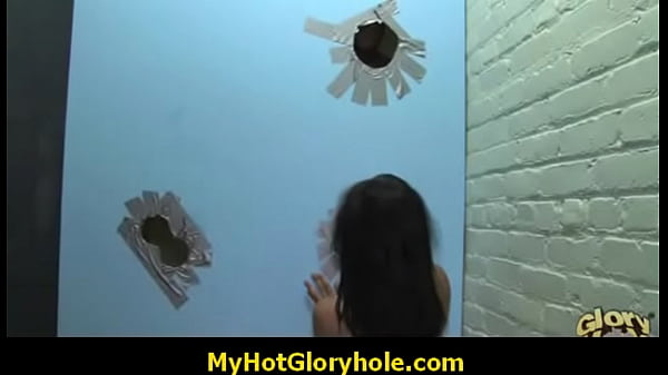 Gloryhole cock blowjob 33