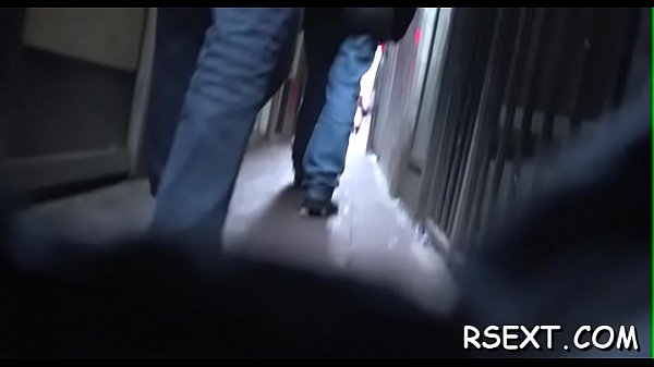 Excited oldchap takes a tour in amsterdam_s redlight district