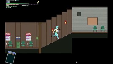 Hentai game ryona strong girl in lesbian act 