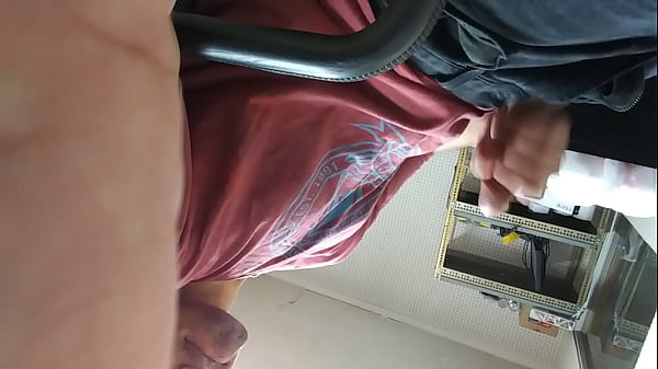 Play MP4 - Redevinci rough stroking his dick until pre cum