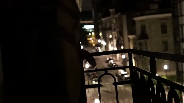 Scared young man try_exhib for the first time