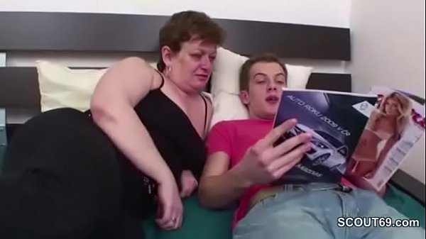 step Mother Want Fuck and Seduce Friend of her Daughter to Fuck 