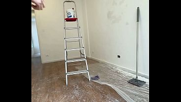 Video 214 - I Went To Paint On My Friend And I Used My Brush Until A Lot Of White Paint Gushed Out. thumbnail