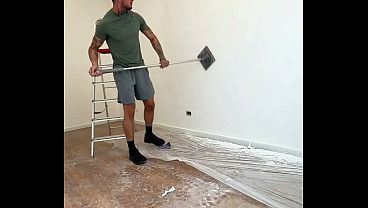 Nonton Video 214 - I Went To Paint On My Friend And I Used My Brush Until A Lot Of White Paint Gushed Out. thumbnail