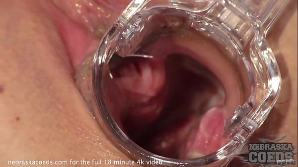 Play MP4 - dp anal toy with speculum opening up young fresh brunettes vagina