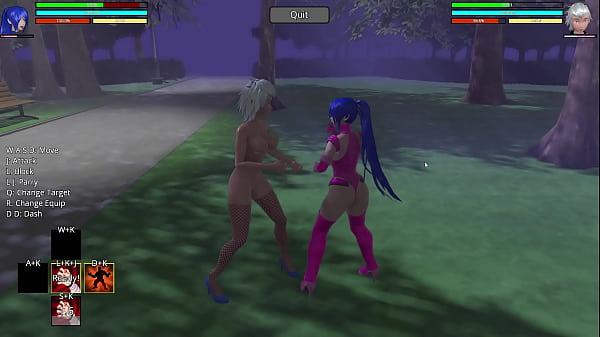 Play MP4 - Gameplay Heroine Rumble 2 &num;1 Wir ersparen uns die Charaktererstellung und gehen gleich in den Kampf mit Bernetta