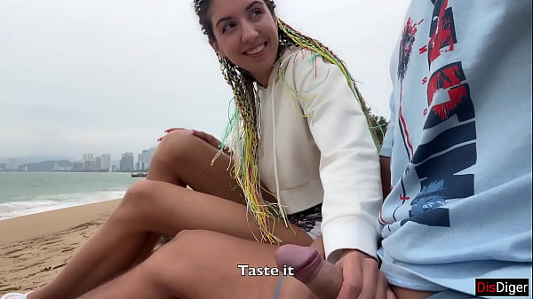 Play MP4 - I see you jerking off to me and I want to help you cum&excl; - Cock flashing on public beach