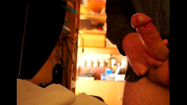 Pushing my cock to orgasm