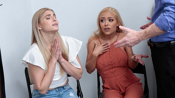 Mall Officer Arrests Blonde Milf and Teen_Identified as Family Members andThem toThe Backroom Fuckthief