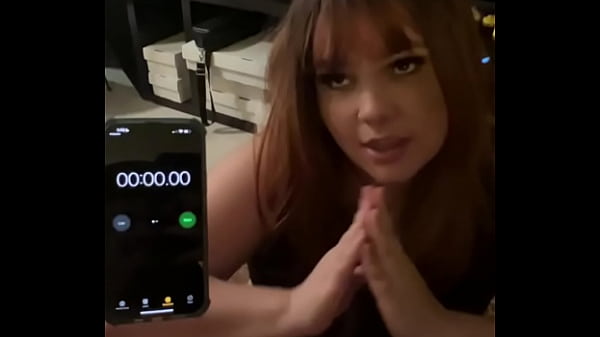 Start The Timer And Hold Your Cum For 2 Minutes And I&rsquo;ll Let You Fuck Me thumbnail