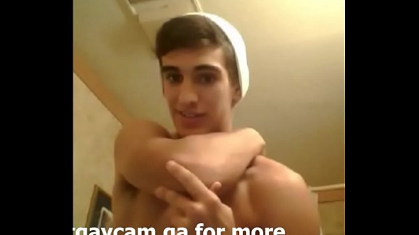 Hot guy solo shower cam fun 