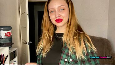 Nonton This Precocious Russian Girl Plays With Her Vibrator In Wet Pussy And Butt Plug thumbnail