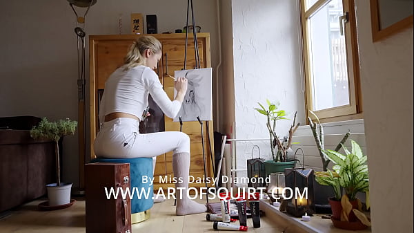 Sfw fluid abstract expression art by miss daisy diamond 