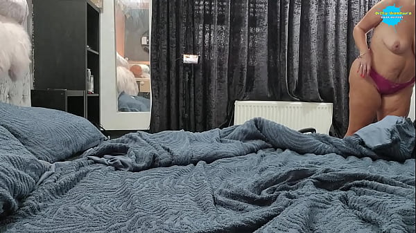 Practicing my naked maid service 