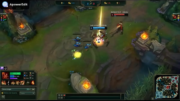 Elias levando pau embaixo da torre.MP4