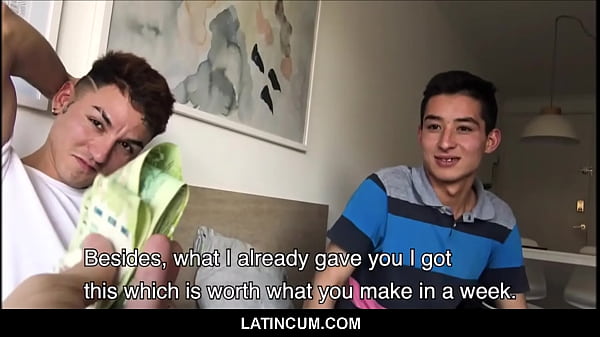 Hot Young Straight Amateur Best Friend Latino Boys Gay For Pay In Front Of Filmmaker POV 