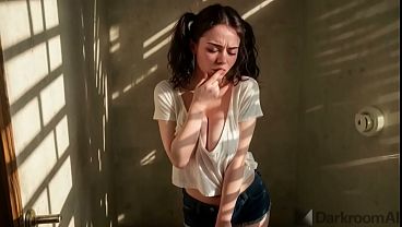 He Caught His 18yo Stepsister Masturbating In The Bathroom And Helped Her With His Big Black Cock[ai] thumbnail