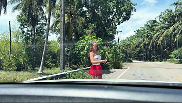 Nonton I Hitchhike And Fuck Strangers. Face Fucking, Deep Throat, Huge Cumshot thumbnail