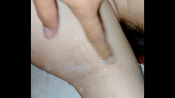 Asian girl gets a cum with her armpit
