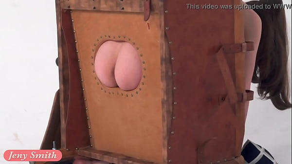 Russian naked woman in bdsm style photo session