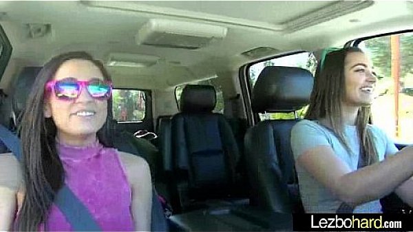 Lovely amateur lez girls dani daniels & abigail mac kissing and licking their hot bodies clip