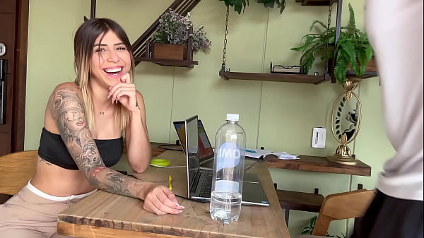 Behind the scenes with lovely latina jazmine withe and andres acosta